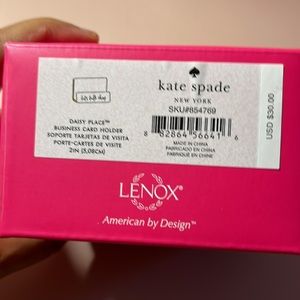 Let talk shop later spade business card holder